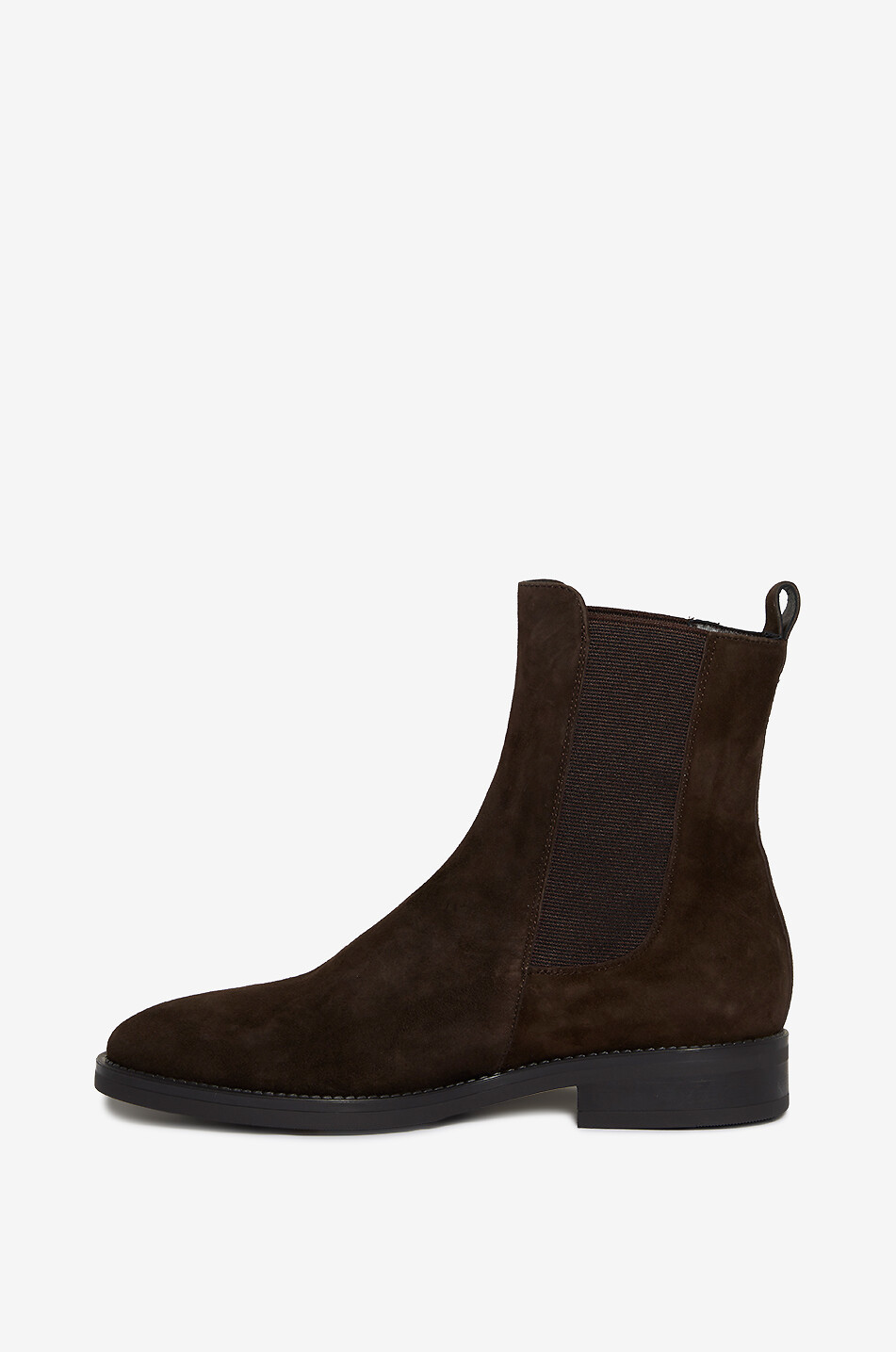 BONGENIE Chelsea-Stiefeletten aus Wildleder Alice Damen DUNKELBRAUN 4
