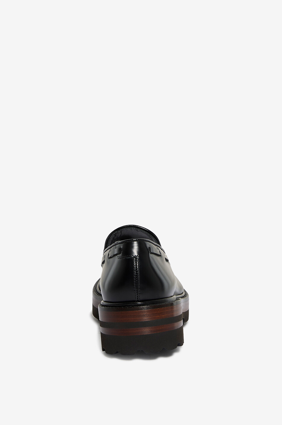 FRATELLI ROSSETTI Brera patent leather tassel loafers Women BLACK 4