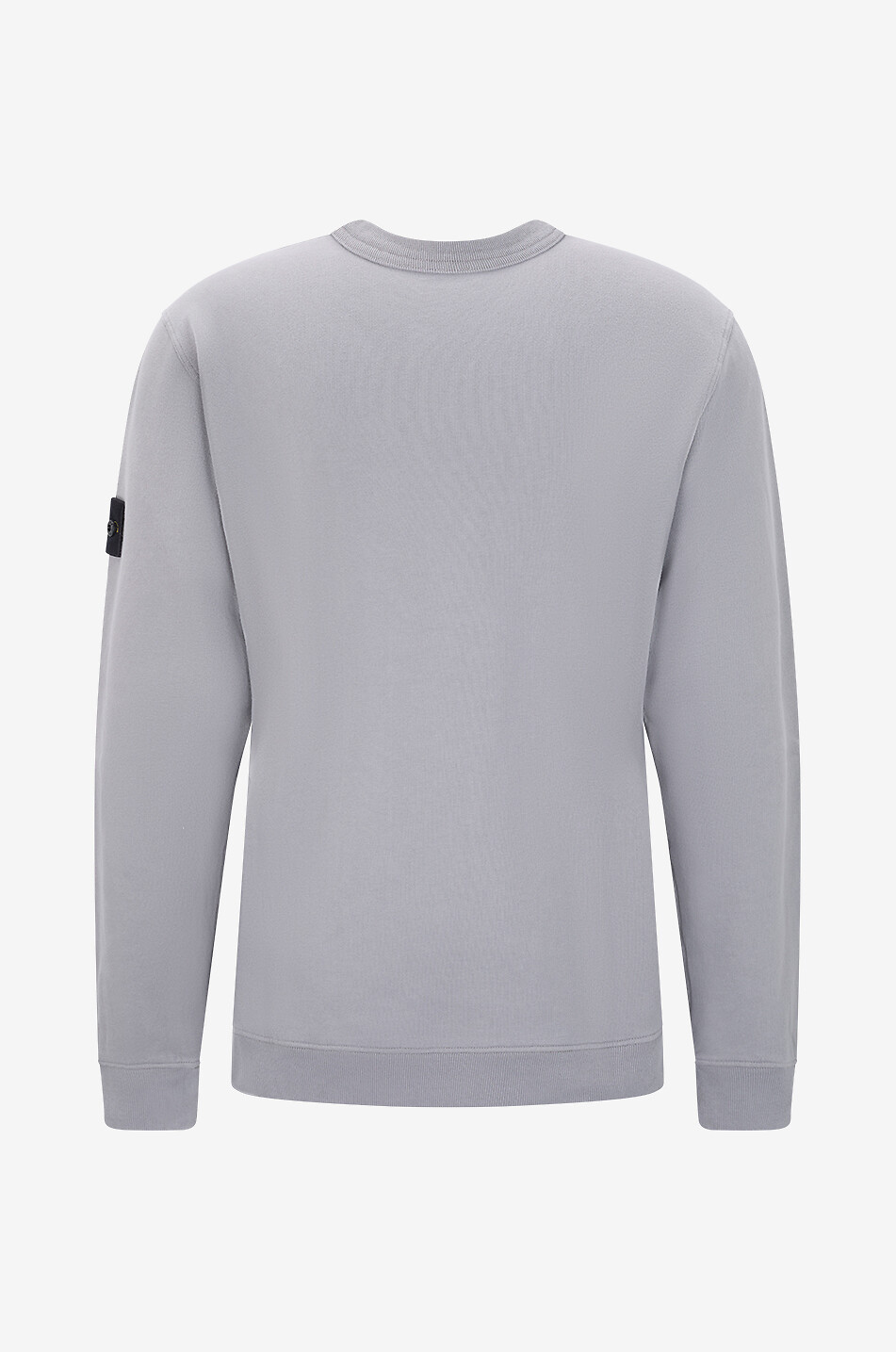 STONE ISLAND Sweat-shirt à col rond 6100049 Brushed Organic Cotton Fleece Homme GRIS FONCÉ 2