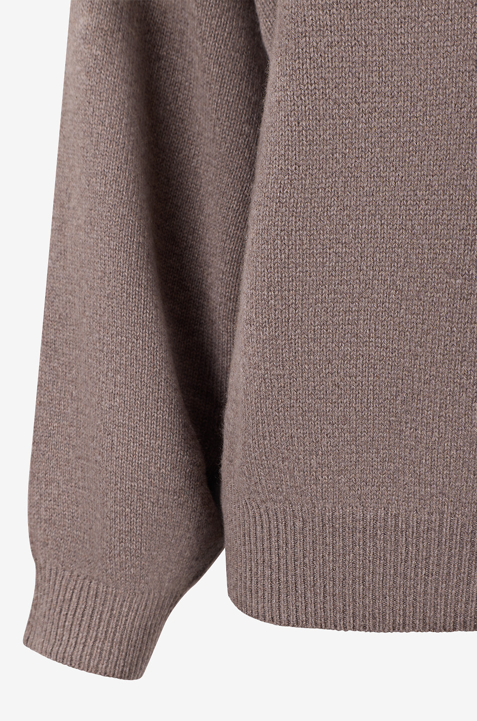 LISA YANG Pull ample en cachemire à col rond Veira Femme MARRON 3