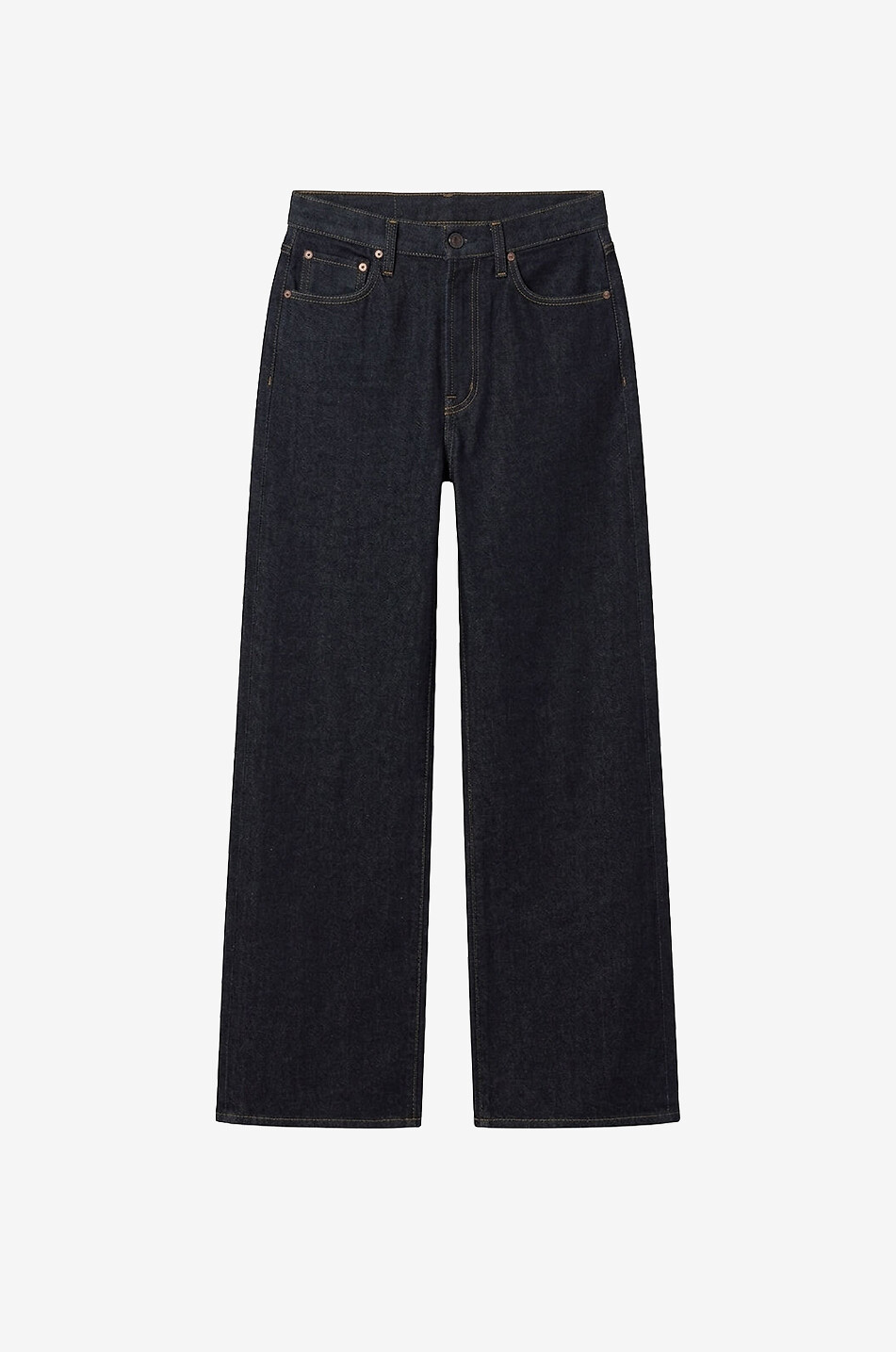 AGOLDE Harper cotton denim straight-leg jeans Women DARK BLUE 1