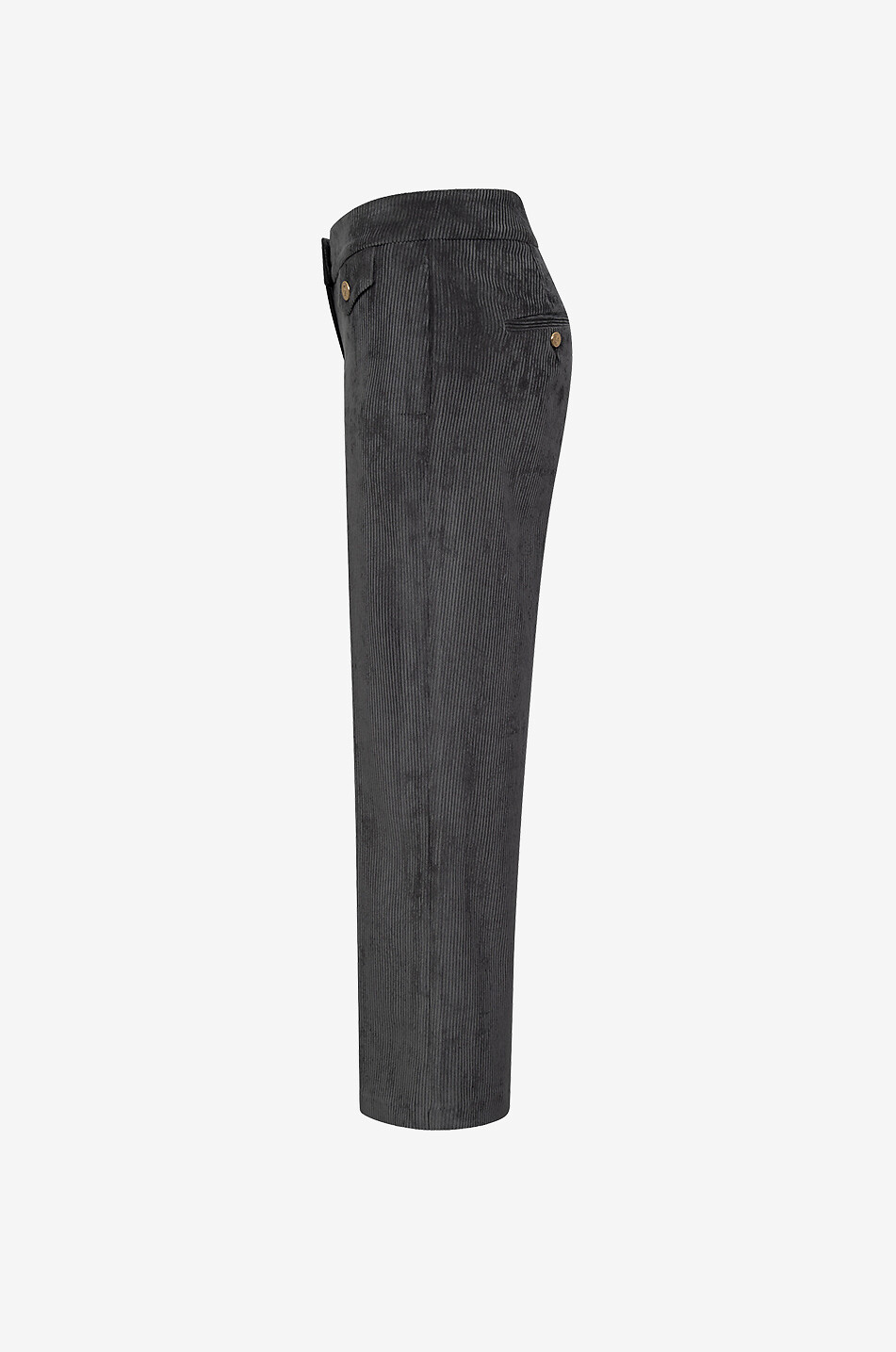 SEDUCTIVE Gerade Hose aus Cord Alara Damen DUNKELGRAU 3