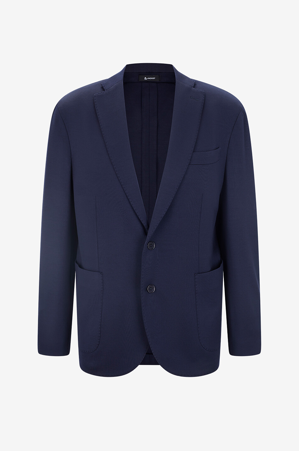 Blazer à col à revers en laine vierge