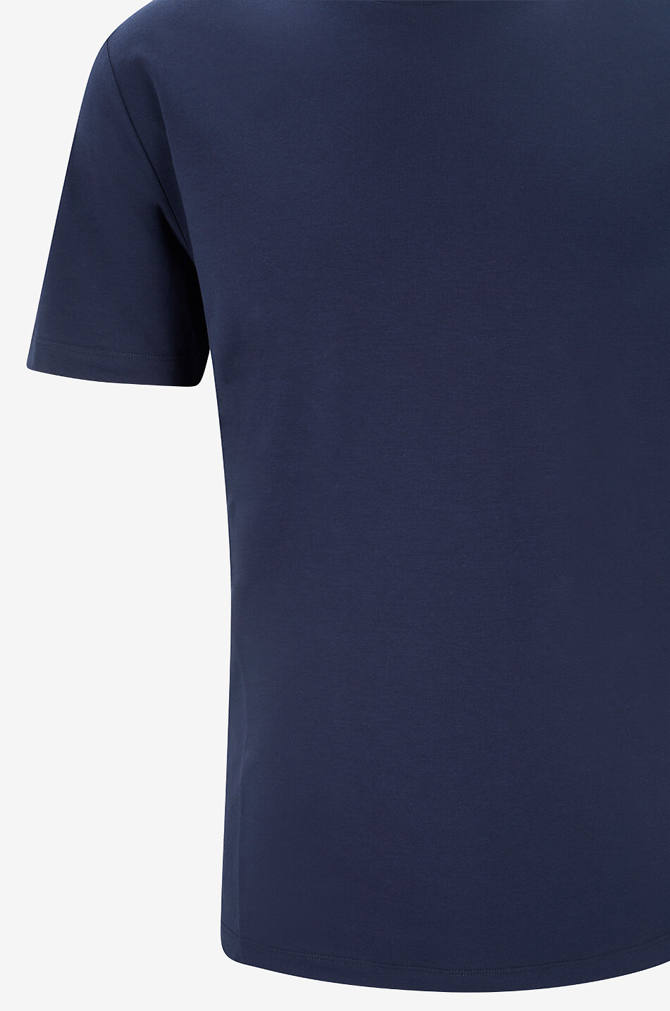 MAURIZIO BALDASSARI T-Shirt mit Rundhalsausschnitt aus Baumwolljersey Herren DUNKELBLAU 3