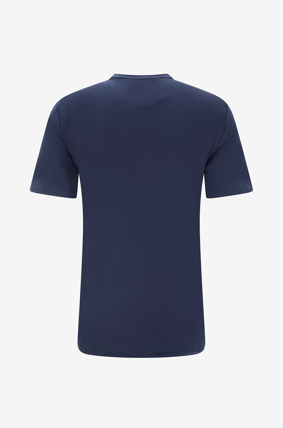 MAURIZIO BALDASSARI T-Shirt mit Rundhalsausschnitt aus Baumwolljersey Herren DUNKELBLAU 2