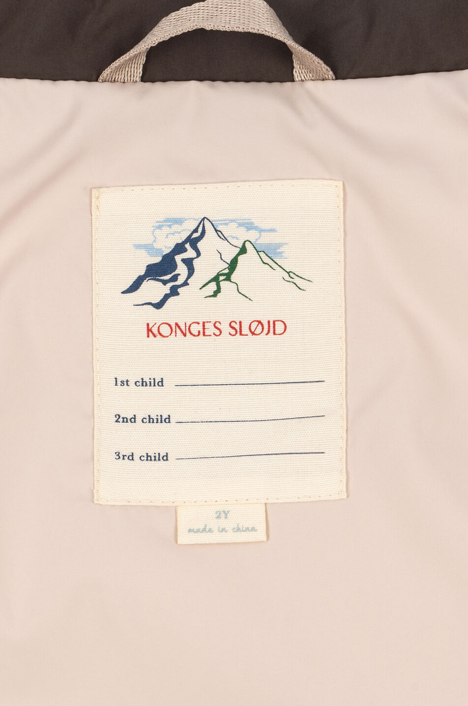 KONGES SLØJD Alpi boy's sleeveless quilted down jacket Boy BROWN 5