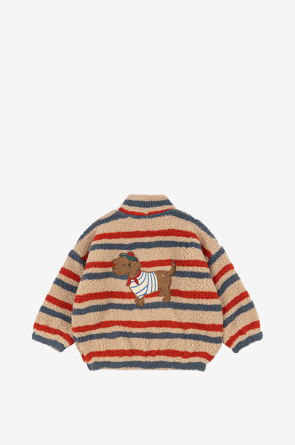 KONGES SLØJD Kinder-Fleecejacke mit Motiven und Stickereien Jody Unisex BUNT 2