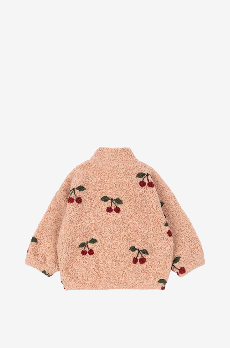 KONGES SLØJD Kinder-Fleece-Jacke mit Print Jody Unisex ROSA 2