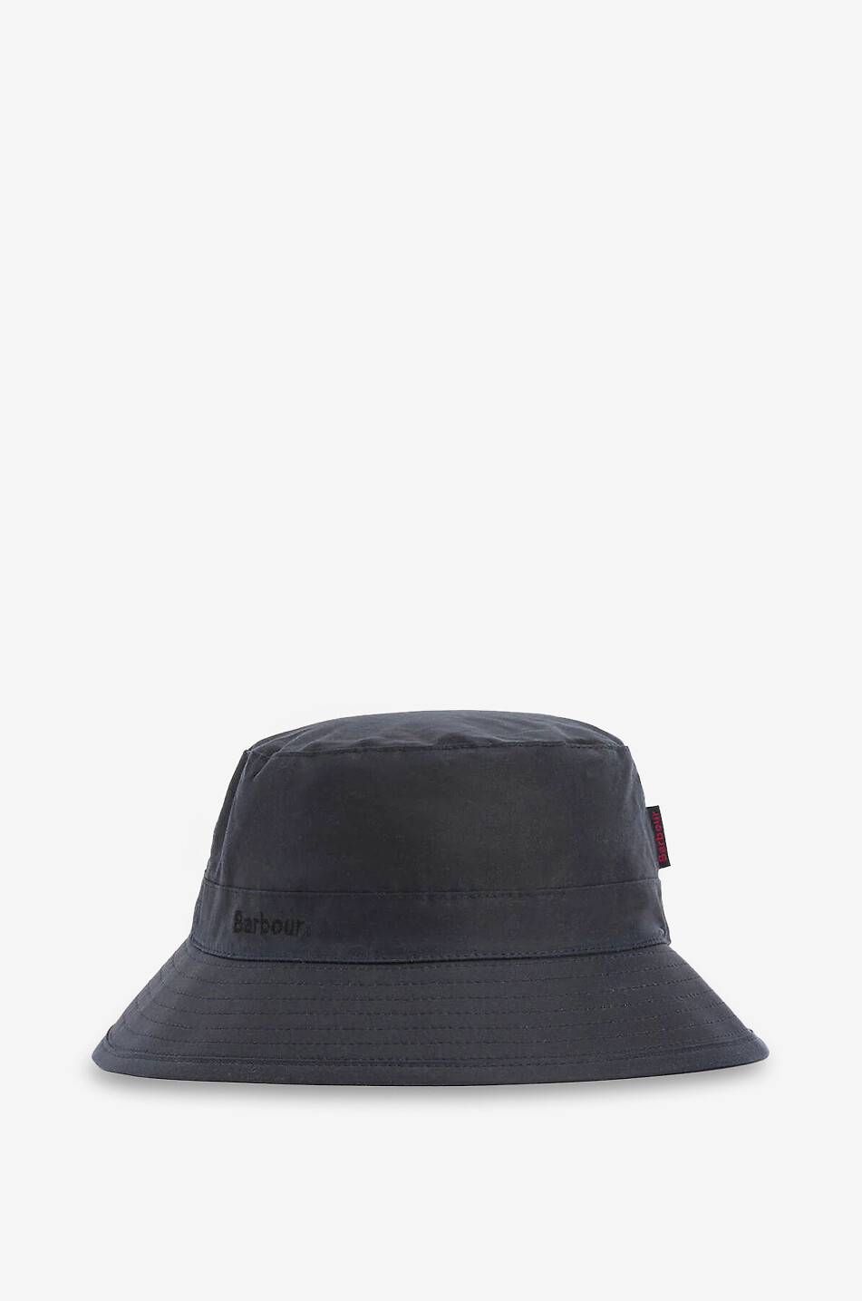 BARBOUR Chapeau bob en coton ciré Wax Bucket Homme BLEU FONCE 1