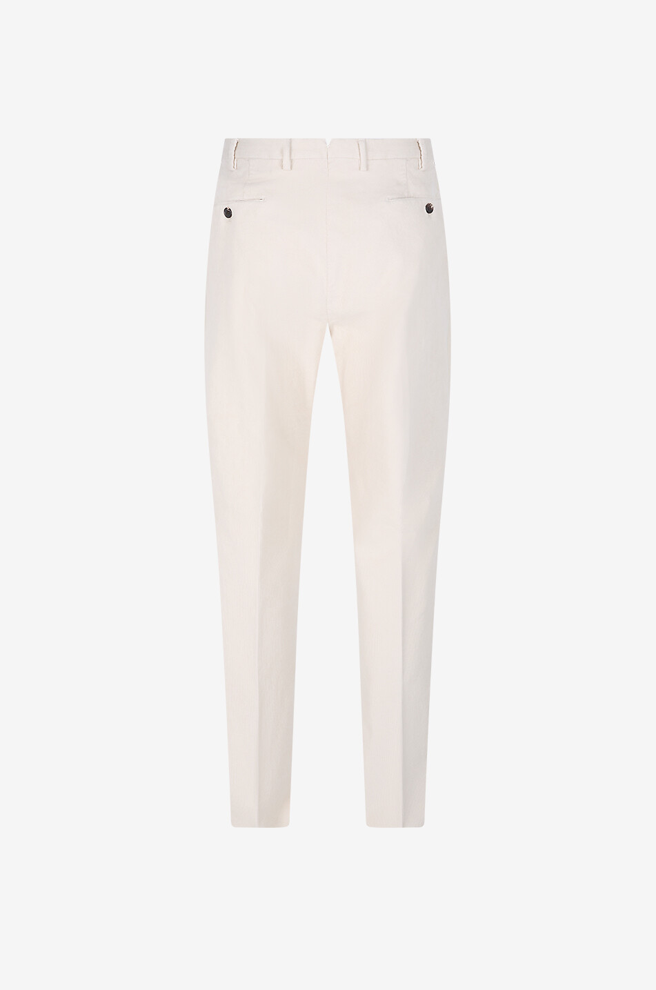 INCOTEX Pattern 39 cotton corduroy straight-leg trousers Men Light beige 2