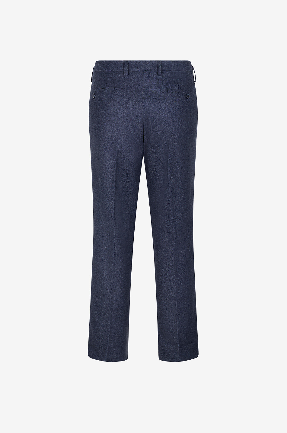 MARCO PESCAROLO Vento straight-leg mixed cashmere trousers Men MEDIUM BLUE 2