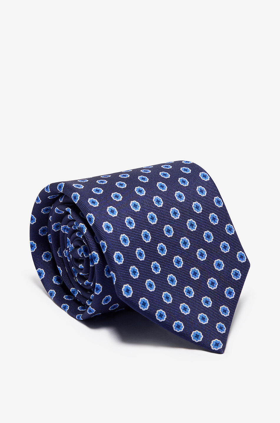 BIGI CRAVATTE AA316 silk fancy tie Men DARK BLUE 1