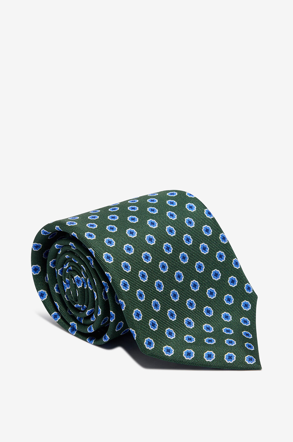 BIGI CRAVATTE AA316 silk fancy tie Men MEDIUM GREEN 1
