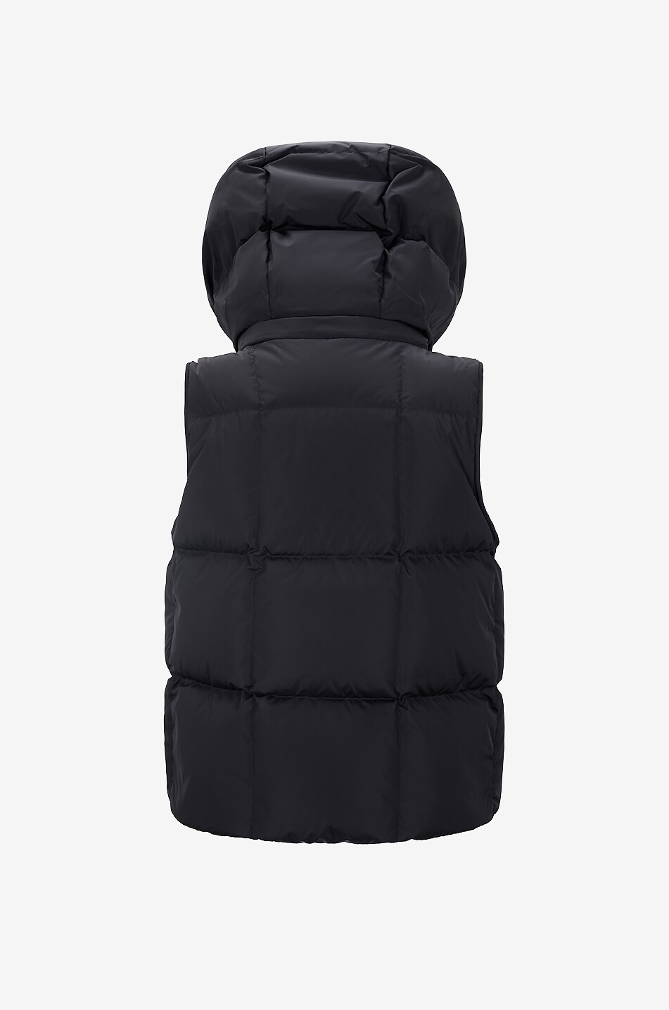 MONCLER Macareux quilted hooded sleeveless puffer jacket Women BLACK 2
