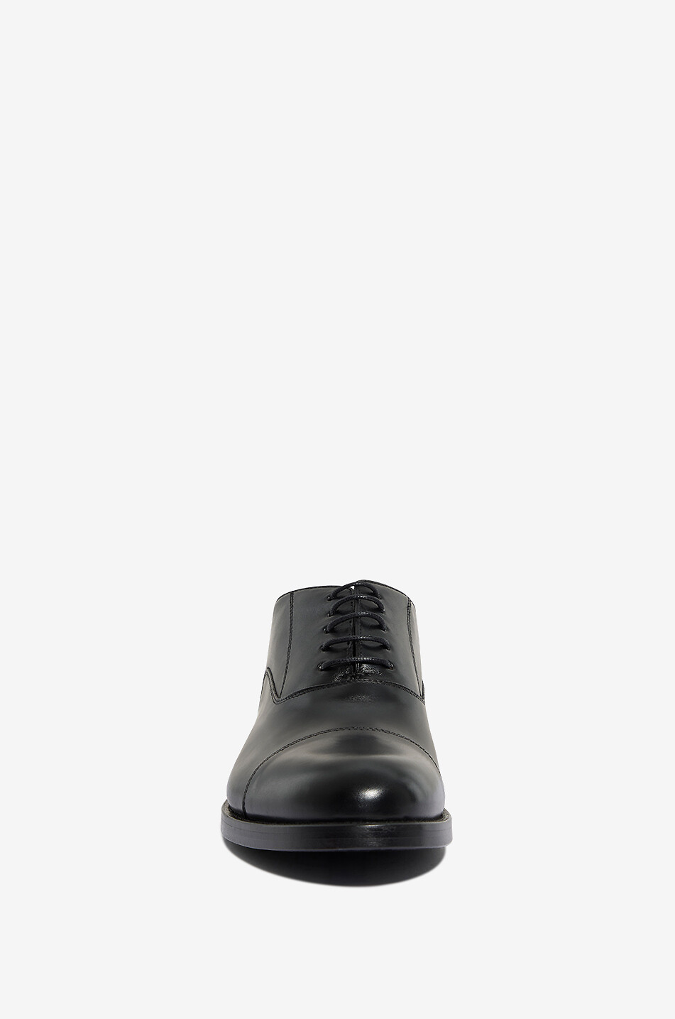 BONGÉNIE Chaussures à lacets en cuir lisse Homme NOIR 2
