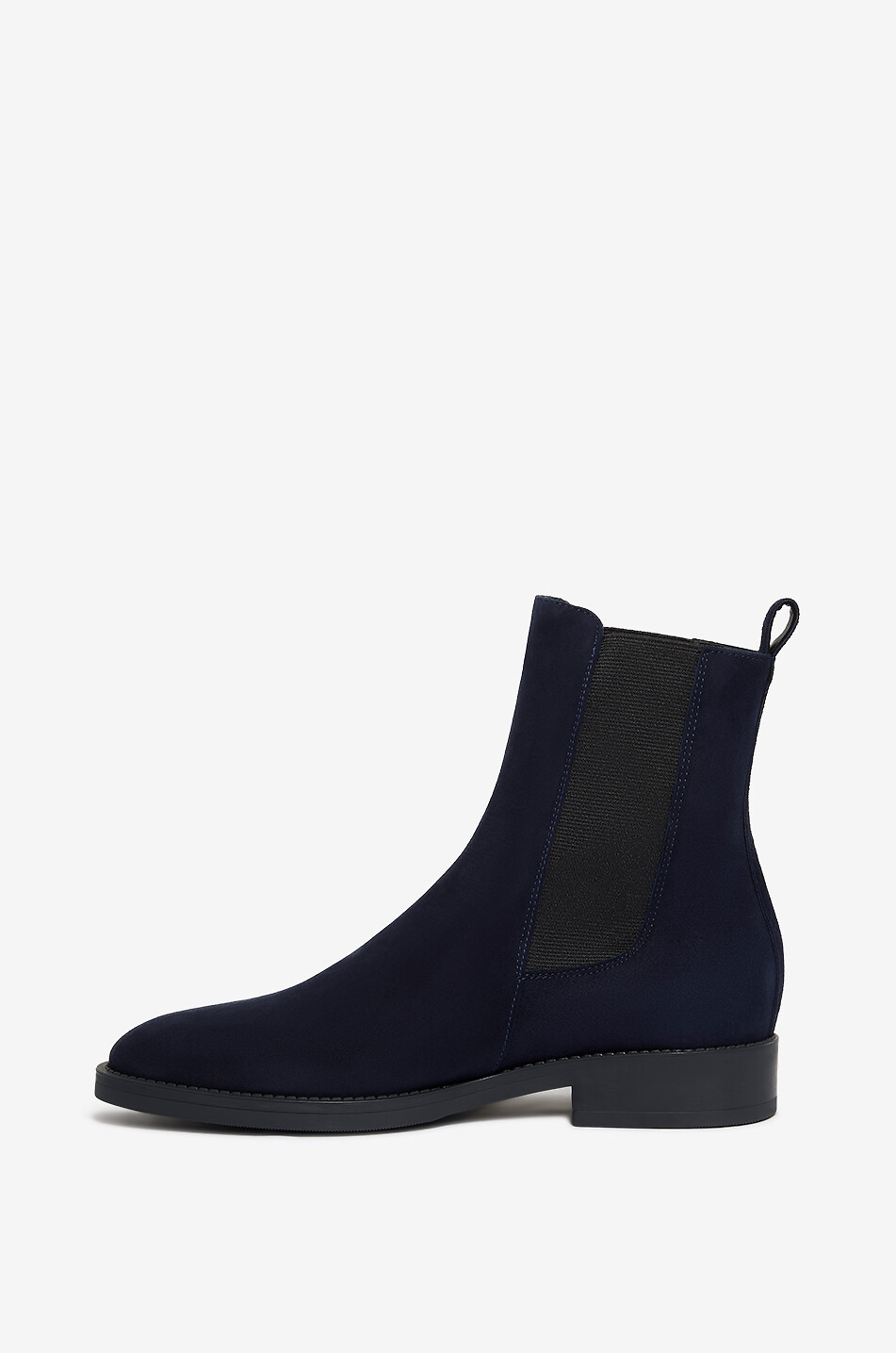 BONGÉNIE Bottines chelsea en daim Alice Femme BLEU FONCE 3
