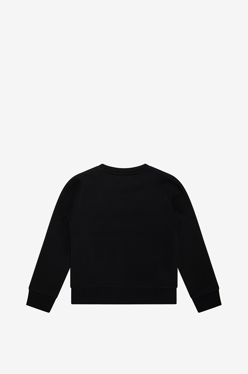 MONCLER Sweatshirt mit Rundhalsausschnitt aus Baumwolle mit gesticktem Logo für Jungen Junge SCHWARZ 2