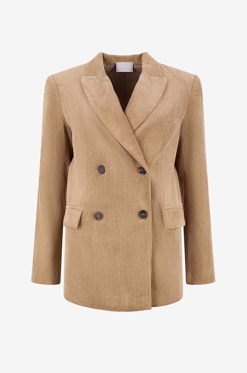 Zweireiher-Blazer aus Cord