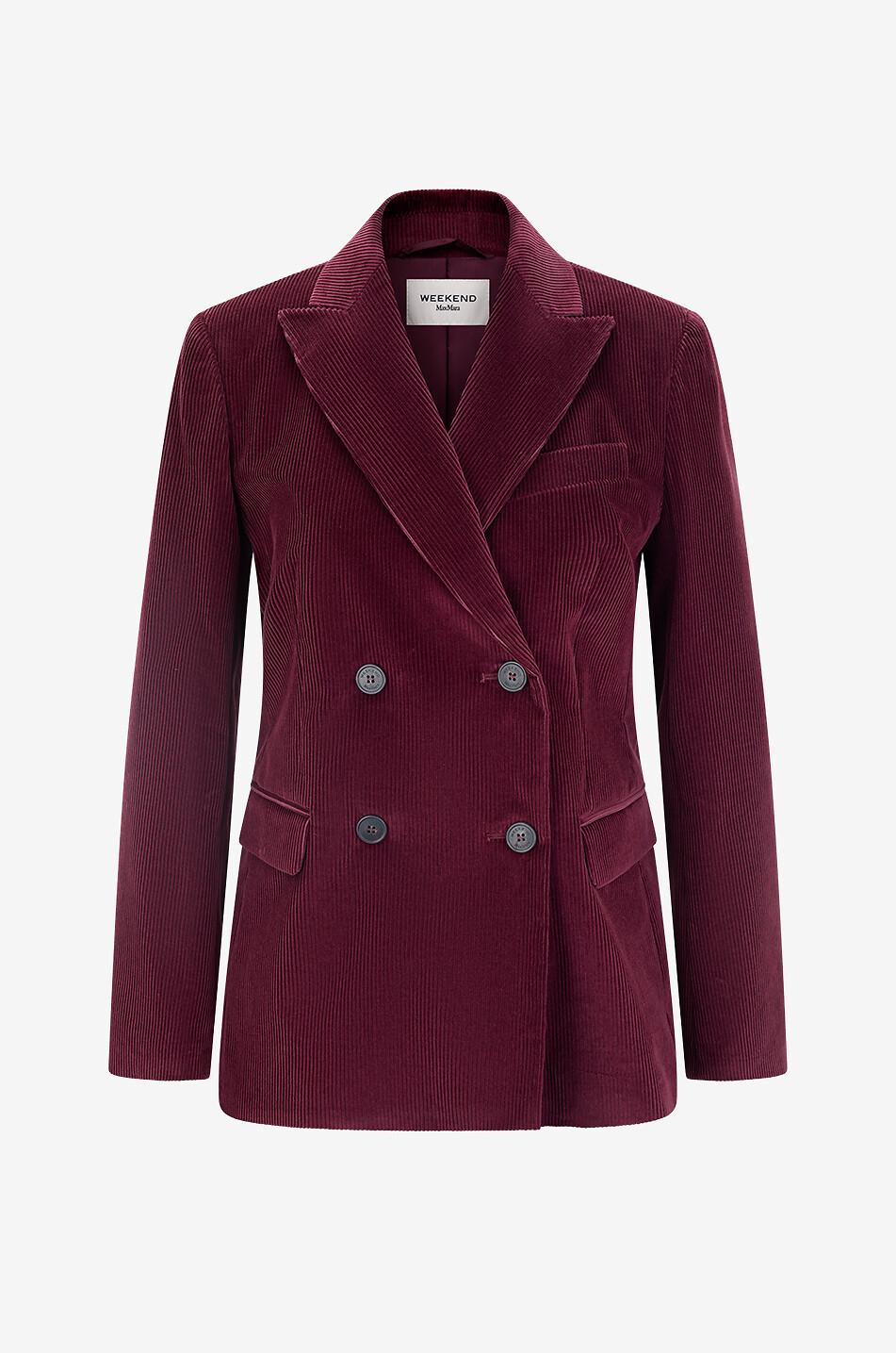 Doppelreihiger Blazer aus Baumwoll-Cord Katanga