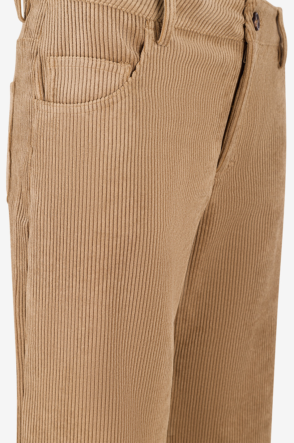 HEMISPHERE Weite Hose aus Cord Damen KAMELFARBEN 3
