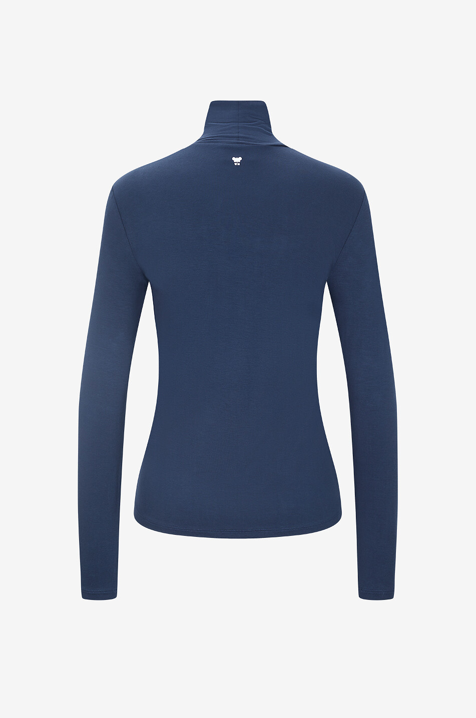 WEEKEND MAX MARA Body à col roulé à manches longues en viscose Femme BLEU FONCE 2