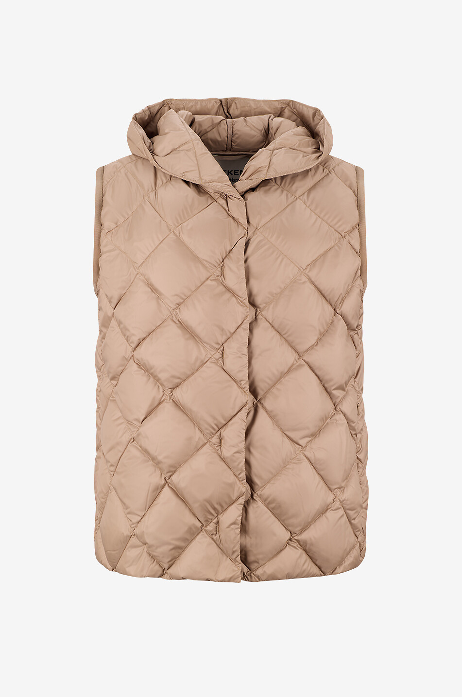 Giochi quilted sleeveless hooded jacket