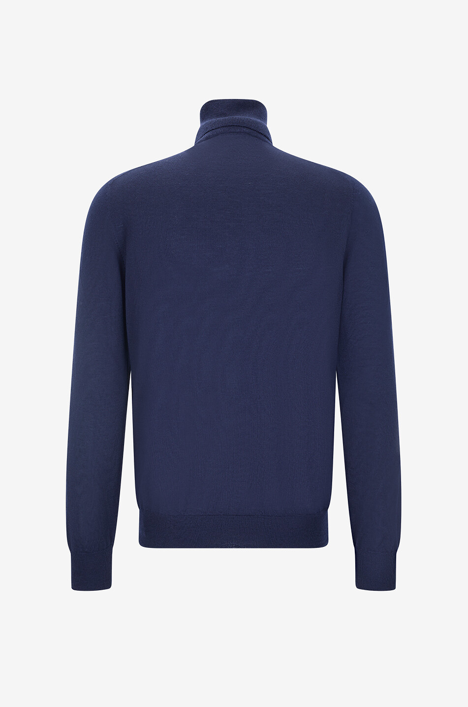 BONGÉNIE Pull à col roulé en cachemire Homme BLEU FONCE 2