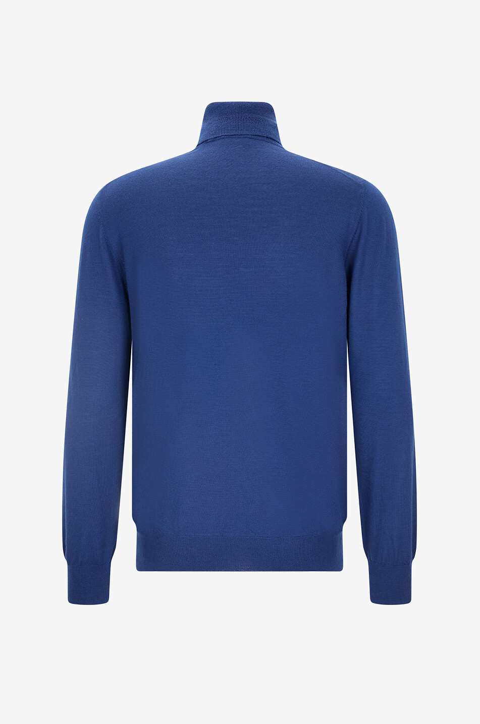 BONGENIE Cashmere roll-neck jumper Men MEDIUM BLUE 2
