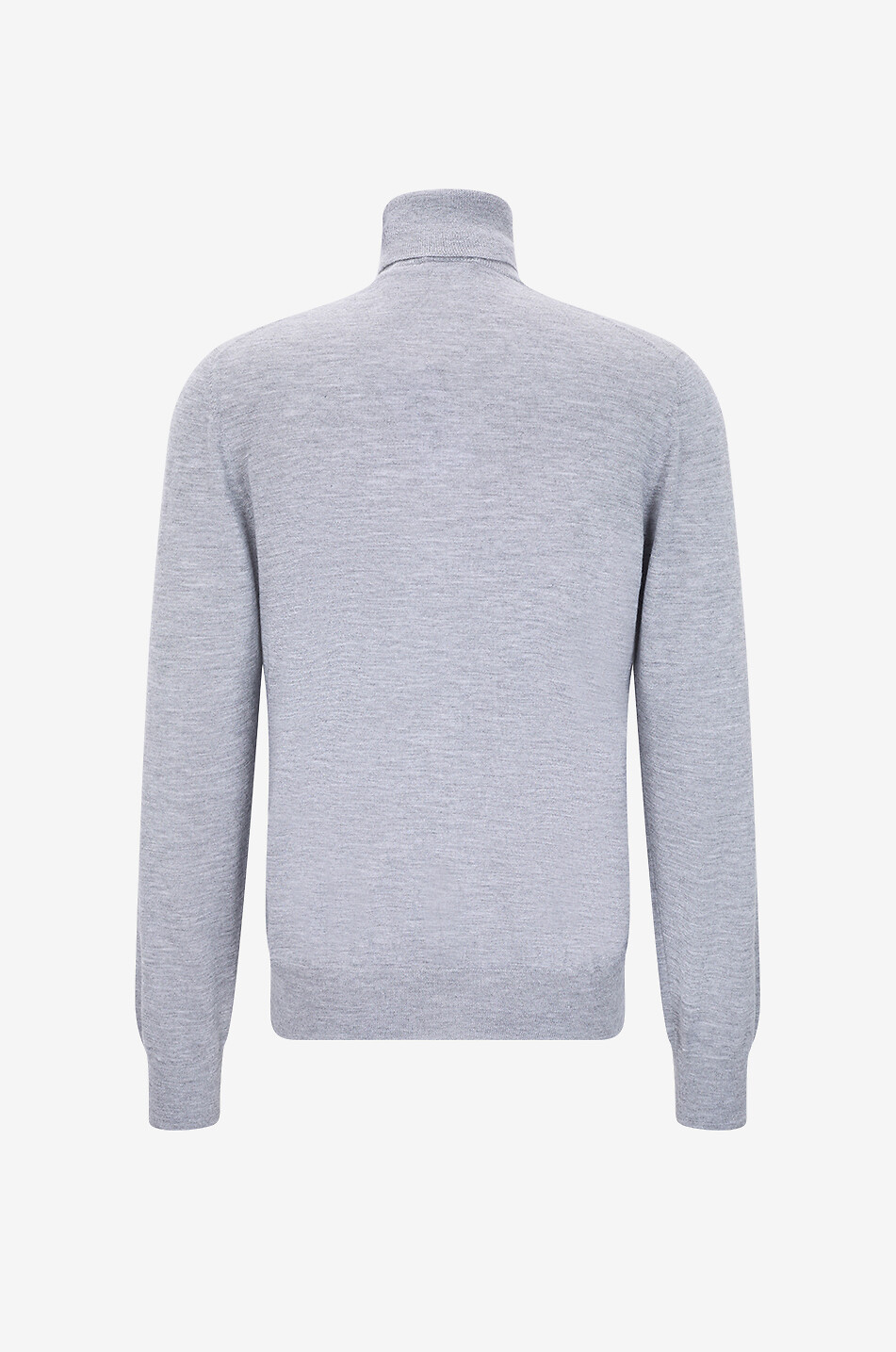 BONGENIE Cashmere roll-neck jumper Men MEDIUM GREY 2
