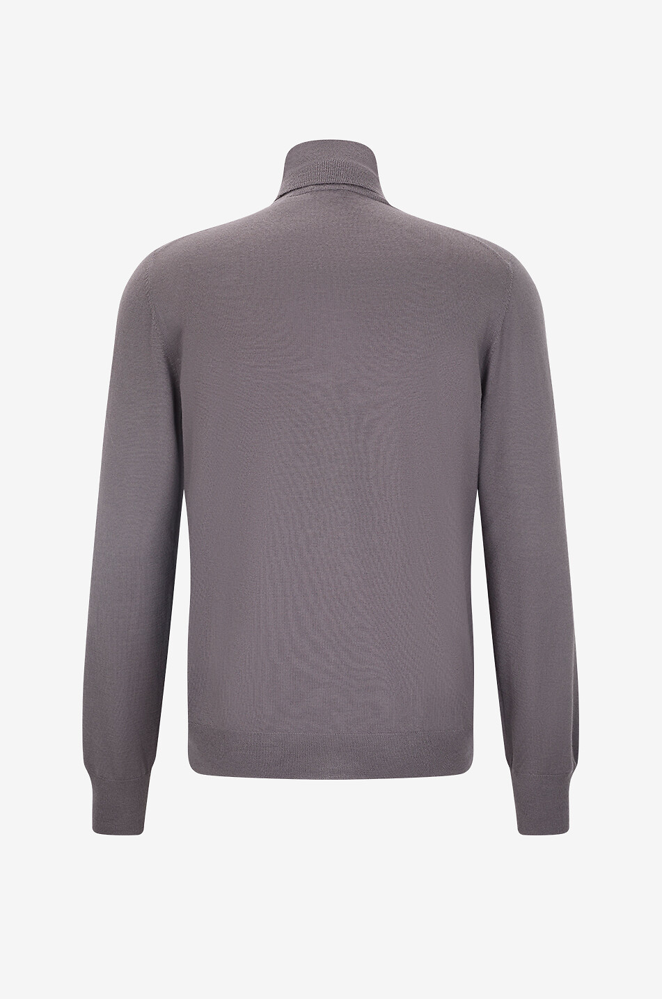 BONGÉNIE Pull à col roulé en cachemire Homme MARRON FONCÉ 2