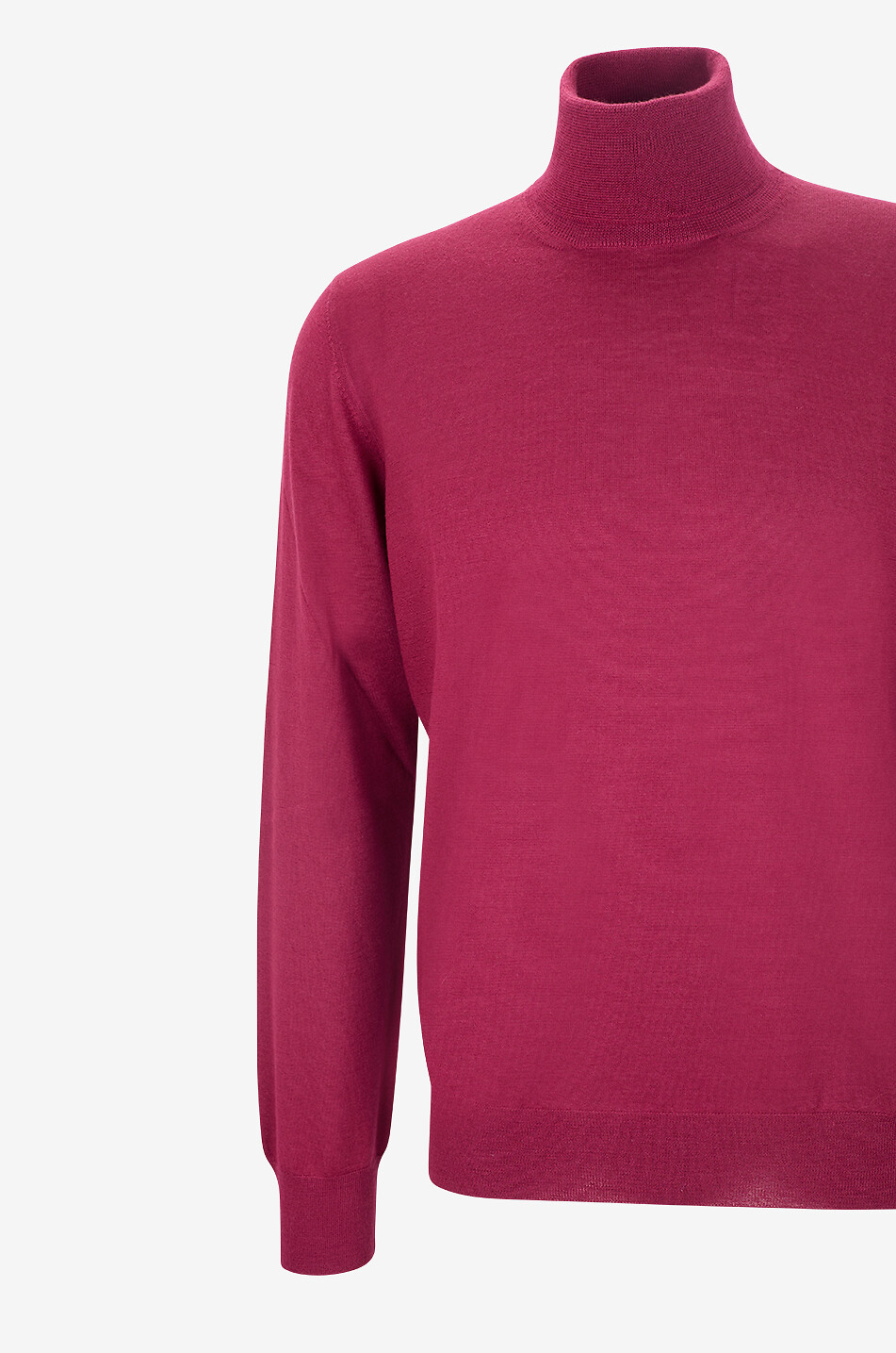 BONGENIE Cashmere roll-neck jumper Men MEDIUM RED 4