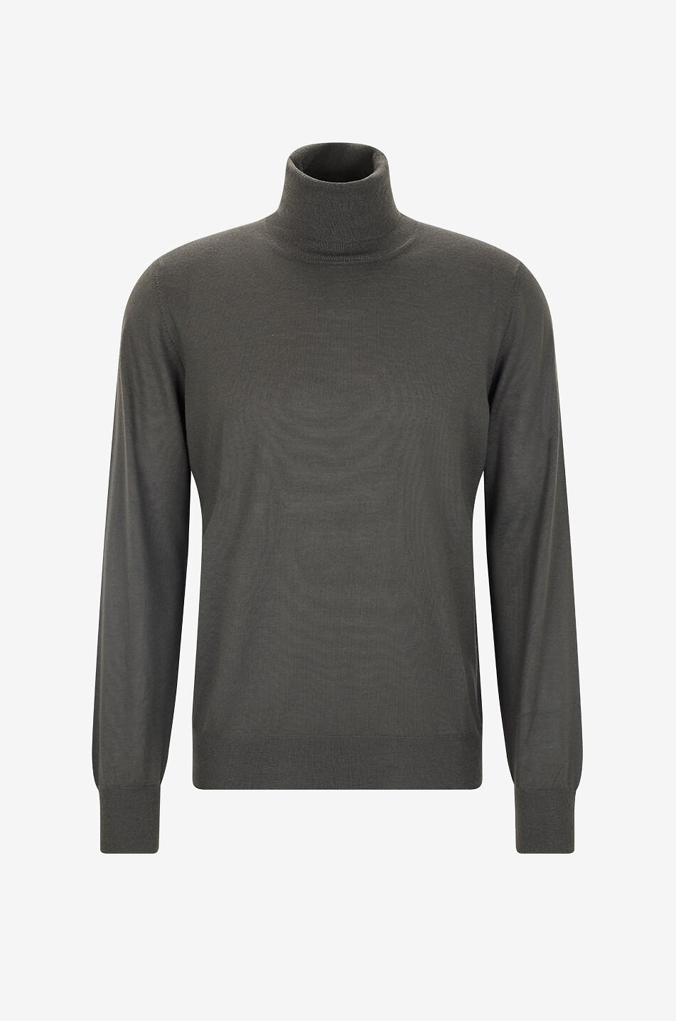 BONGENIE Cashmere roll-neck jumper Men DARK GREEN 1