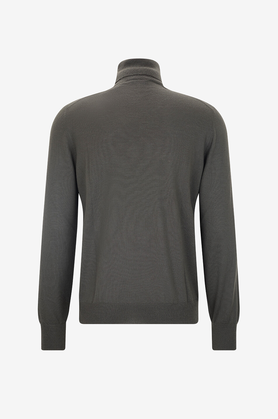 BONGENIE Cashmere roll-neck jumper Men DARK GREEN 2