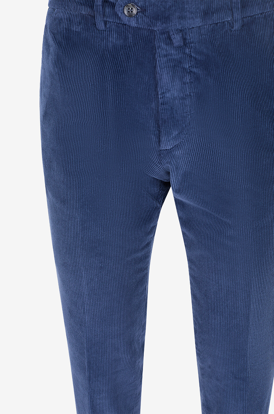 B SETTECENTO Aeterno Slim straight-leg cotton corduroy trousers Men DARK BLUE 3
