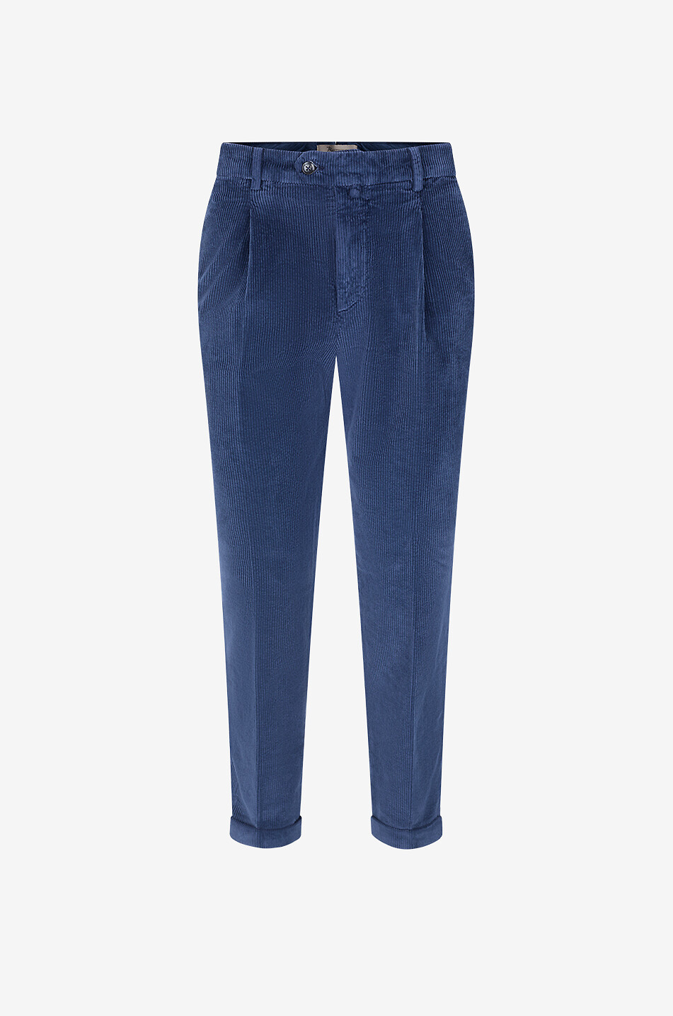 Nerio cotton corduroy pleated trousers