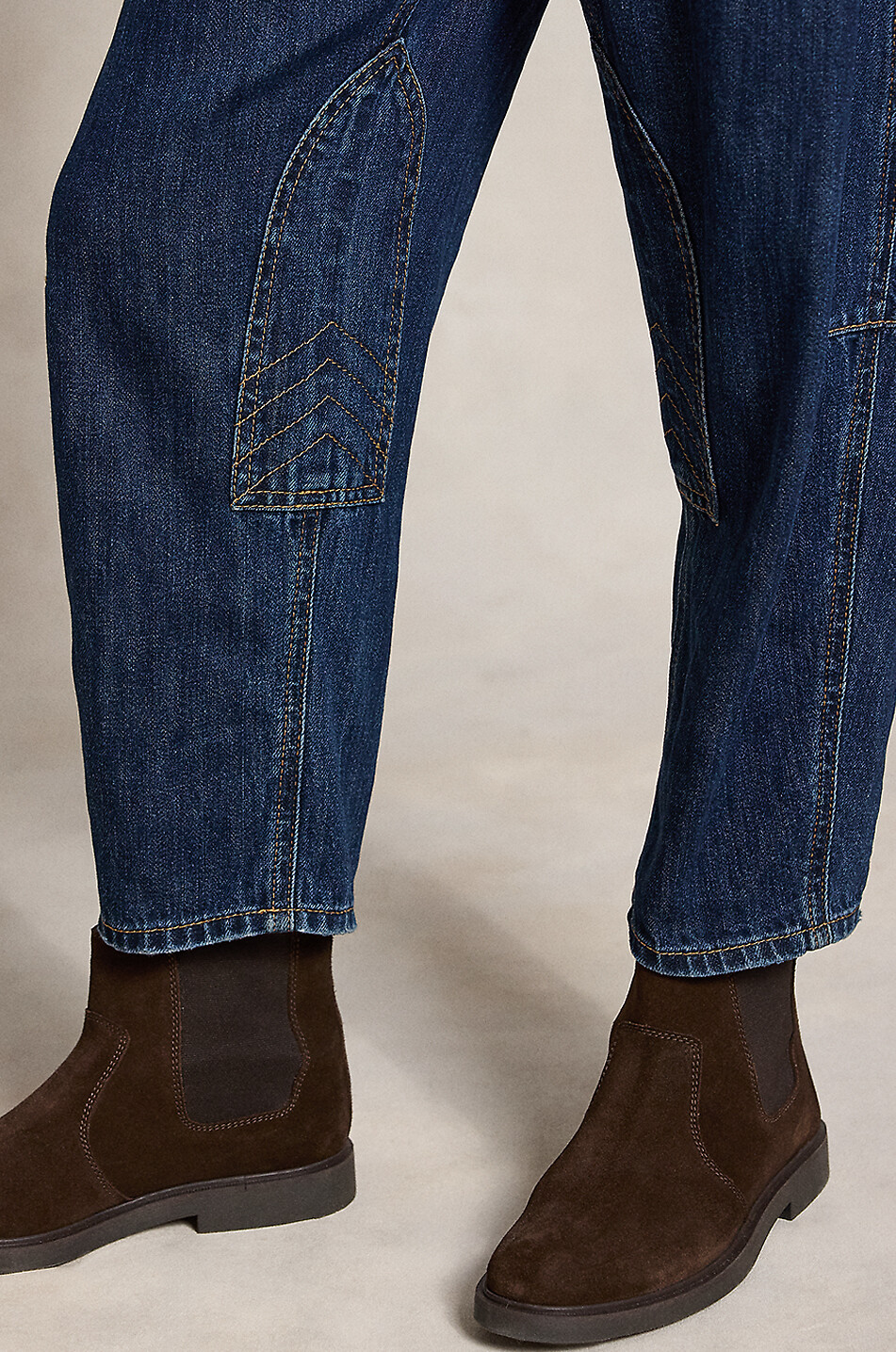 POLO RALPH LAUREN Patch cotton denim slim-fit jeans girl's Girl BLUE 6