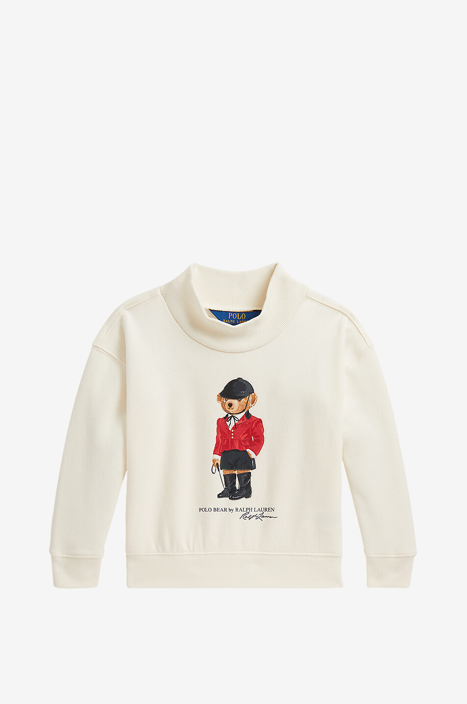 Polo Bear girl's polar fleece printed sweatshirt