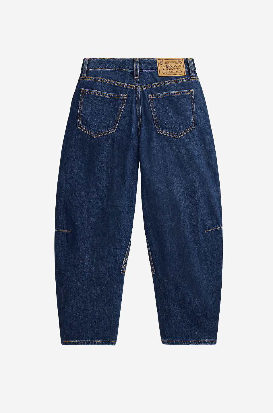 POLO RALPH LAUREN Patch cotton denim slim-fit jeans girl's Girl BLUE 2