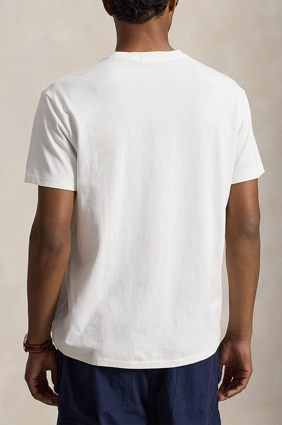 POLO RALPH LAUREN Bedrucktes Kurzarm-T-Shirt Newport R.l. Classic Fit Herren WEISS 3