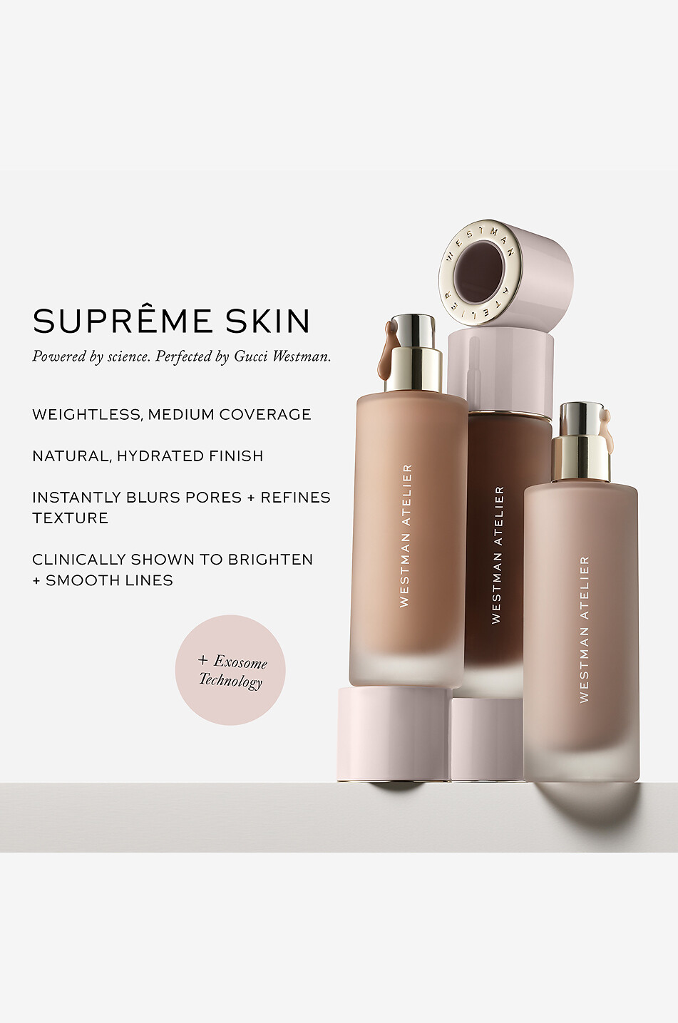 WESTMAN ATELIER Fond de teint liquide Suprême Bio-Complex - Atelier R5 Femme Incolore 6