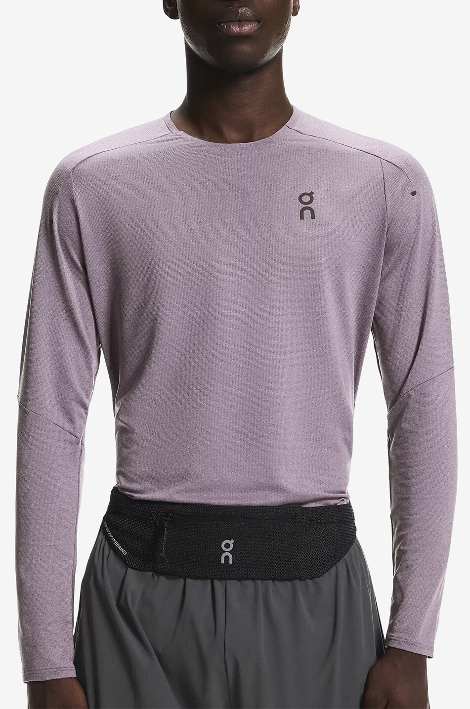 ON Ceinture de running zippée Speed Unisexe NOIR 2