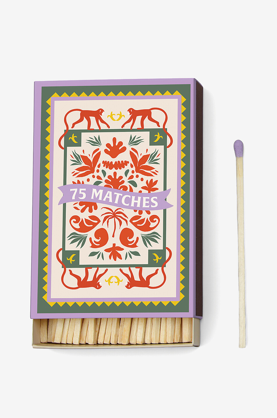 PADDYWAX Boîte de 75 allumettes de sécurité A Dopo Jungle Maison Incolore 3