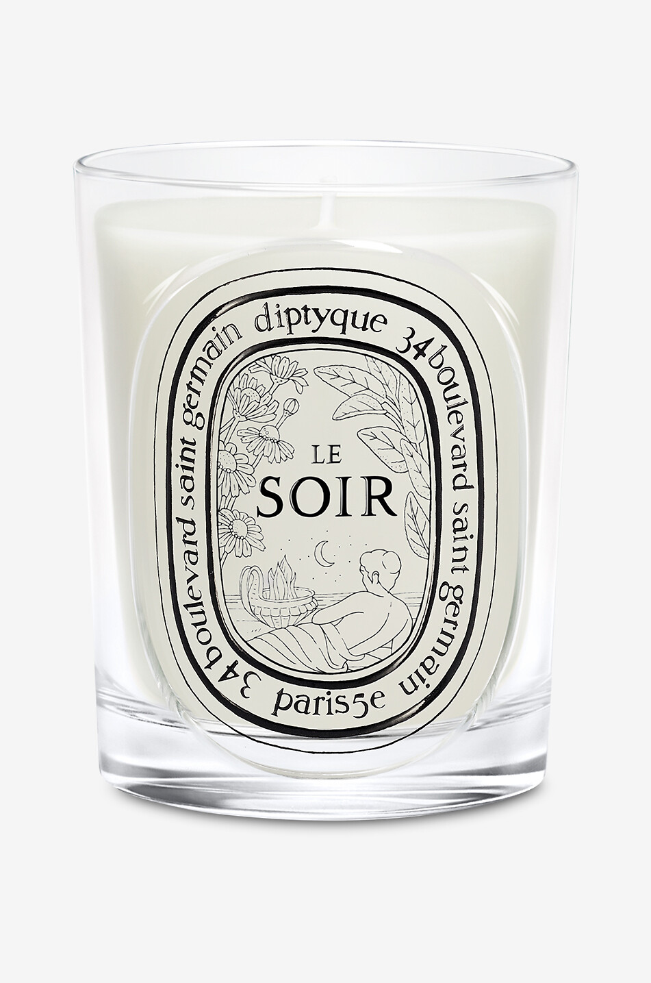 DIPTYQUE Bougie parfumée Les Rituels de Soin - Le Soir - 190g Maison Incolore 1