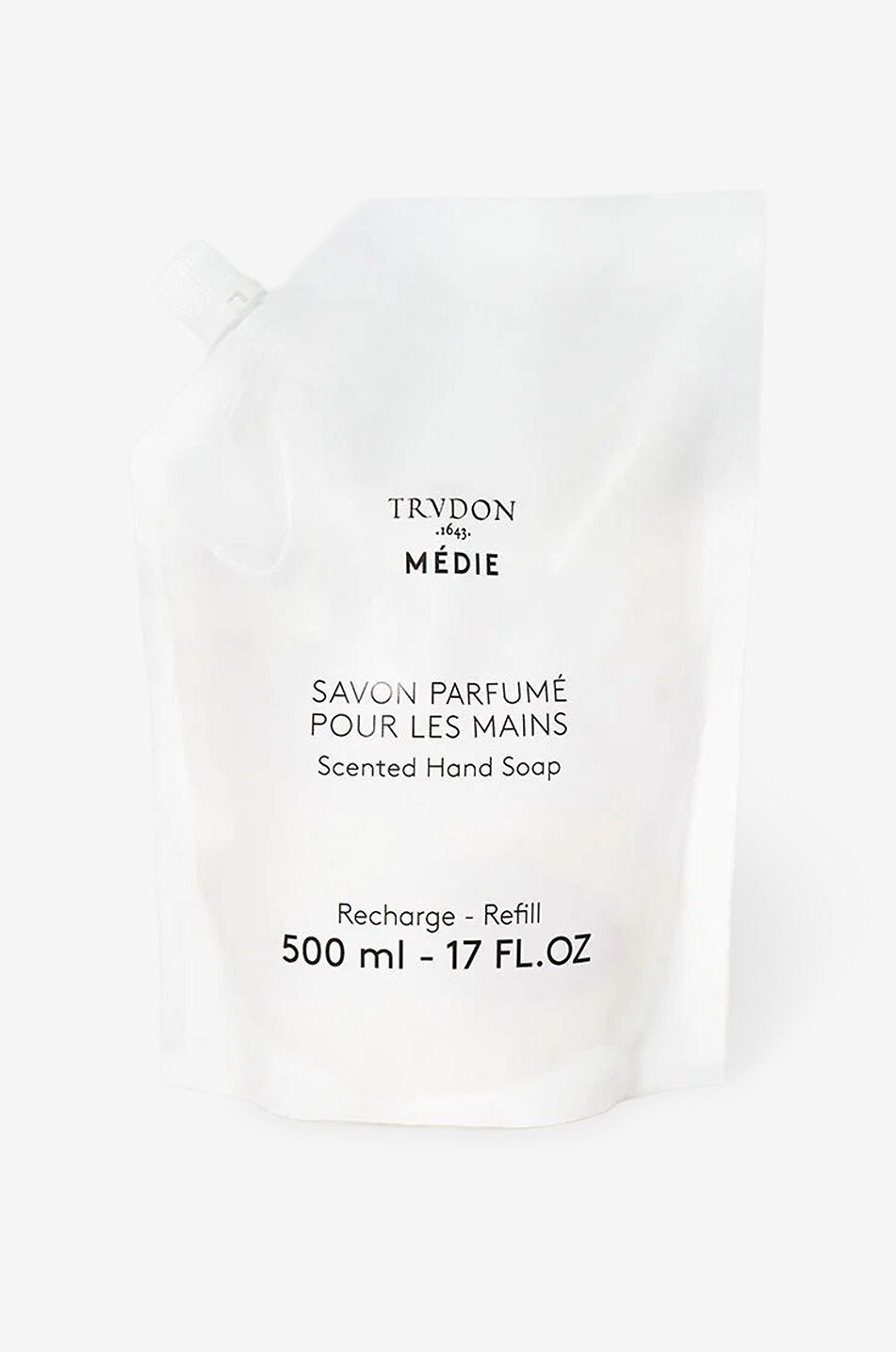 TRUDON Recharge de savon parfumé pour les mains Médie - 500 ml Unisexe Incolore 1