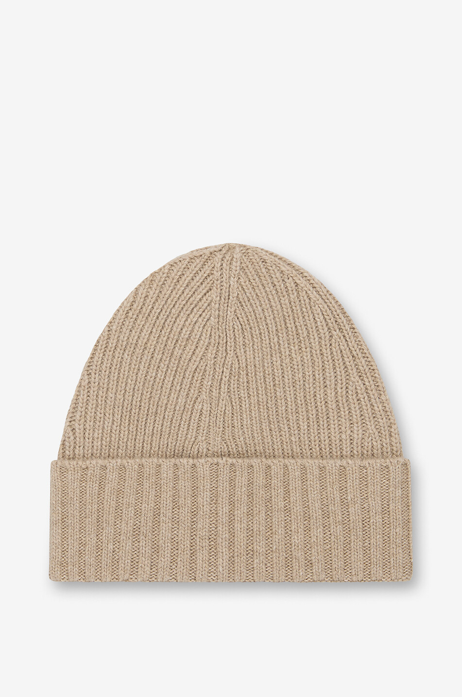 STONE ISLAND JUNIOR N100003 Ribbed Wool Cashmere boys' rib rib knit beanie Boy BEIGE 2