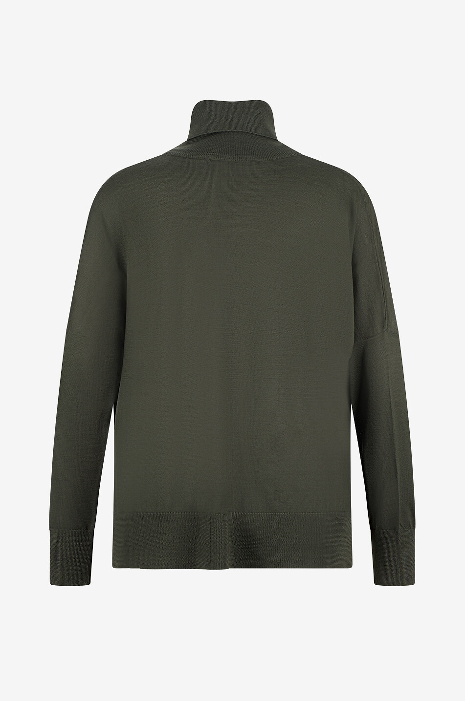 BONGENIE Turtleneck jersey pullover Tasmania 16GG Women DARK GREEN 2