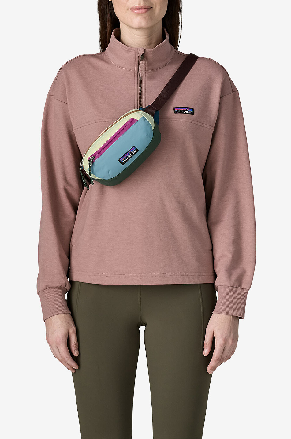PATAGONIA Terravia Mini belt bag Women MULTI COLOURED 3 4