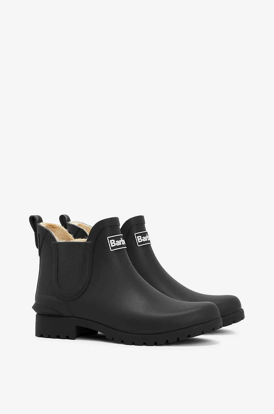 BARBOUR Bottines chelsea en caoutchouc Kirkton Femme NOIR 2