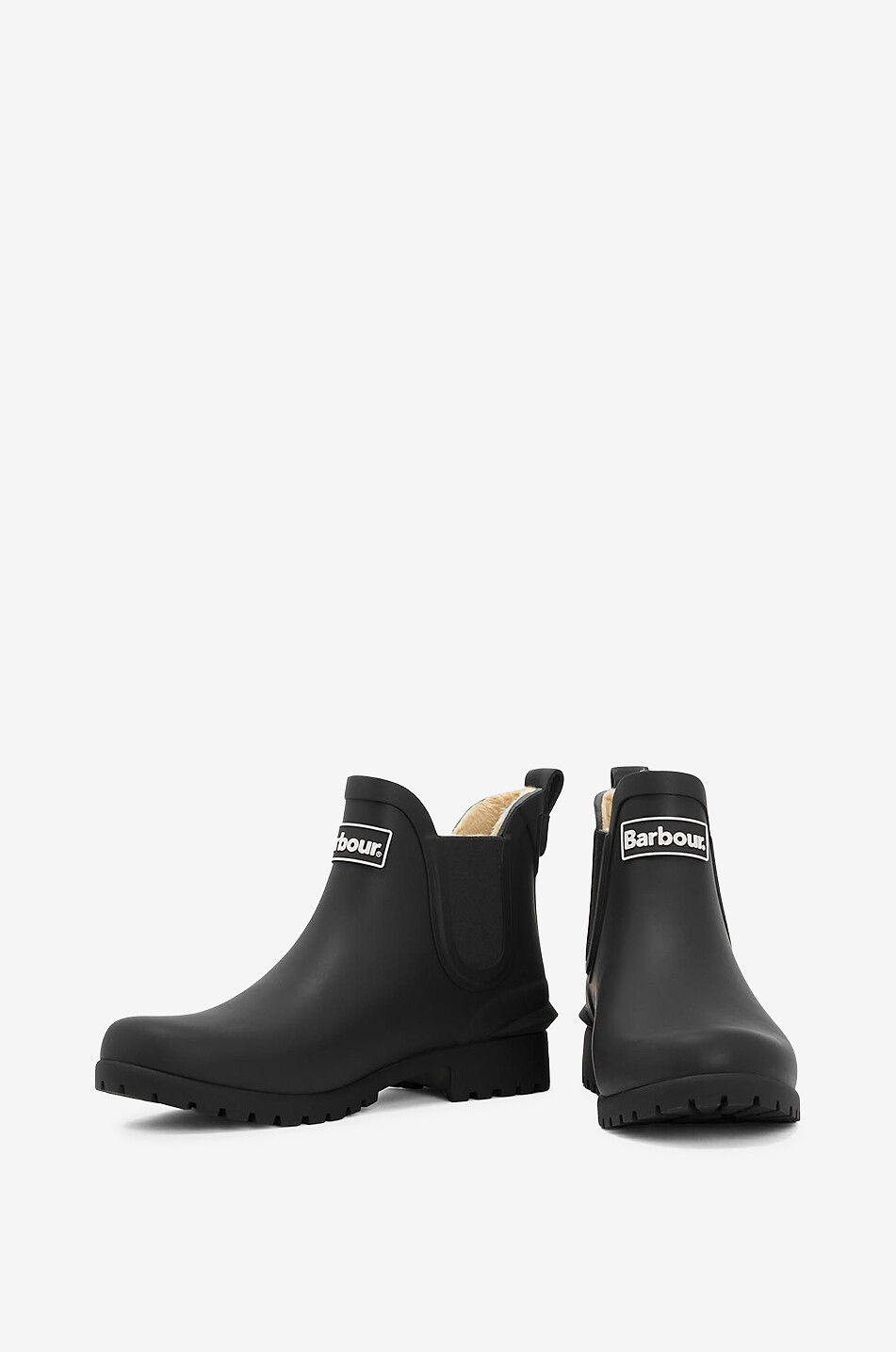 BARBOUR Bottines chelsea en caoutchouc Kirkton Femme NOIR 3