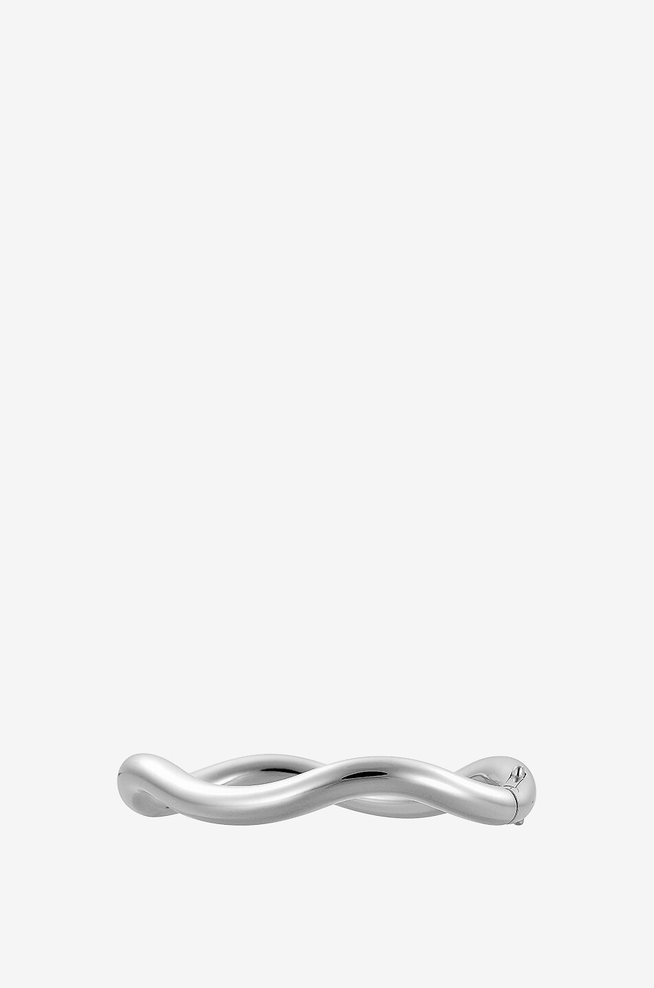 CHARLOTTE CHESNAIS Armreif aus rhodiniertem Silber Wave Damen SILBER 2